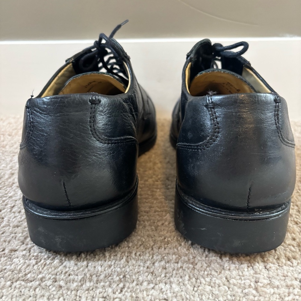 Belvedere Duke Black Cap Toe Oxford Shoes Men’s 11.5 D - Picture 7 of 11